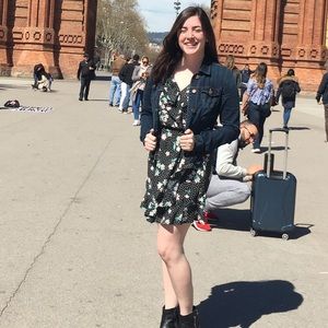 Flower pattern dress bought in ireland